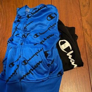 Toddler champion sweat suit